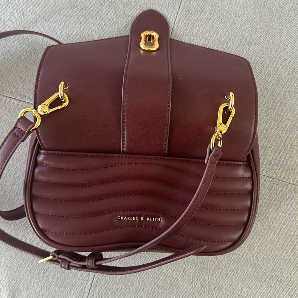 Charles and Keith Aubrielle Crossbody Bag - Picture 6 of 7